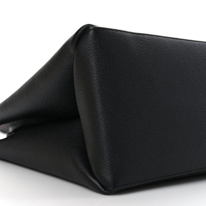 Louis Vuitton Grained Calfskin Lockme Shopper Black 8 of 9