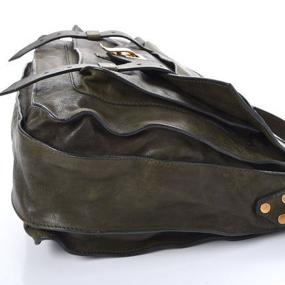 Proenza Schouler Lambskin Large PS1 Satchel Military 13 of 14