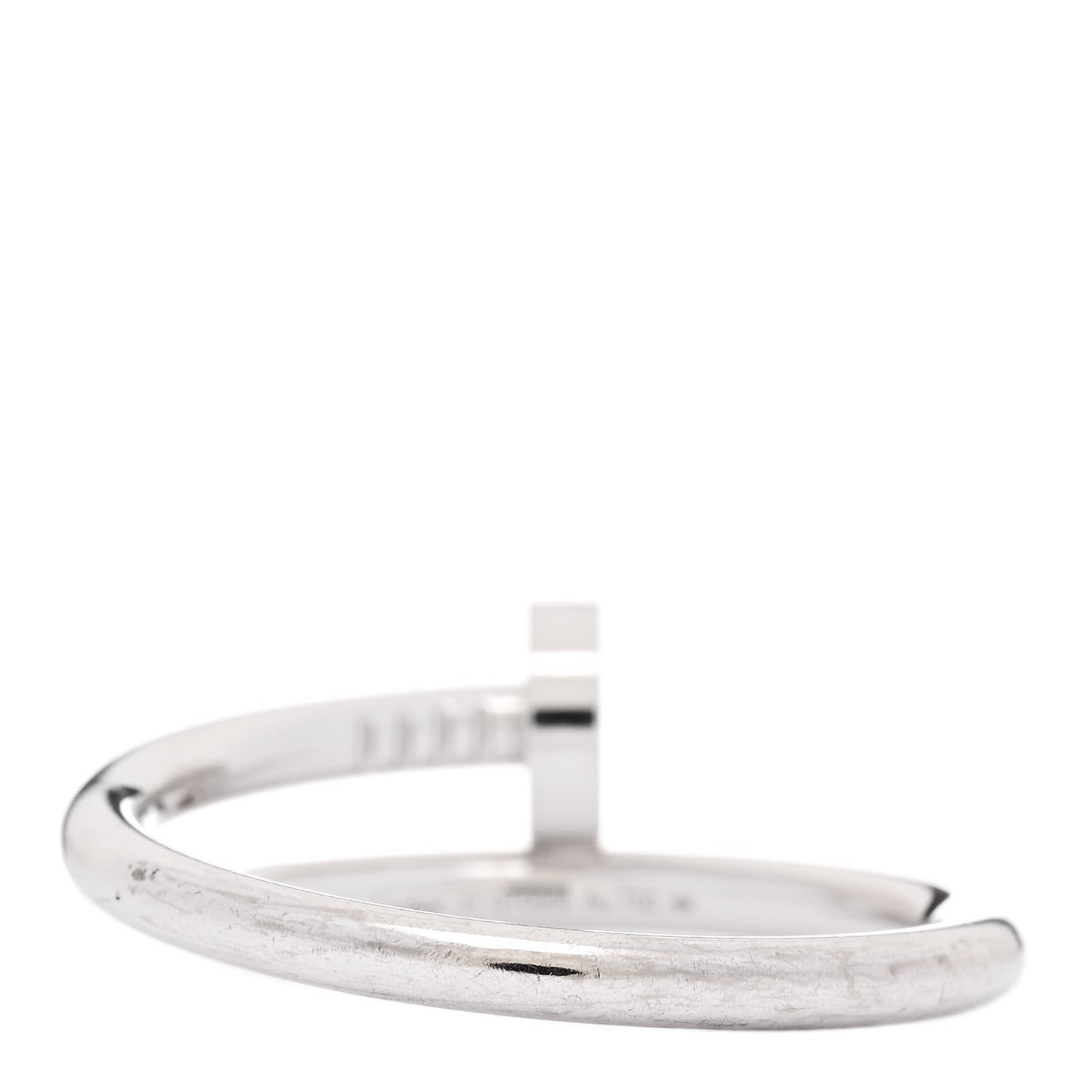 18K White Gold Juste Un Clou Ring 71 13.25