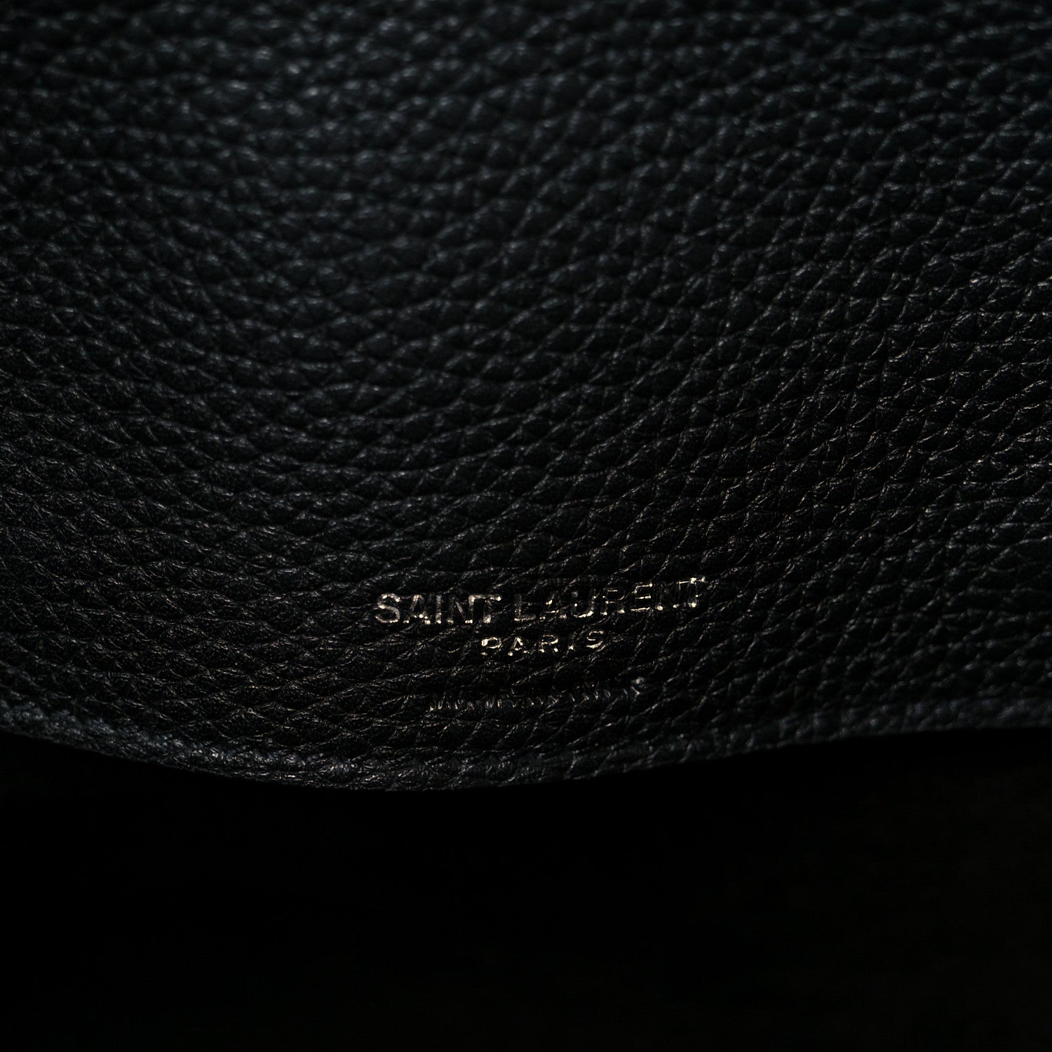 Saint Laurent Grained Calfskin Small Supple Sac De Jour Black 6 of 13