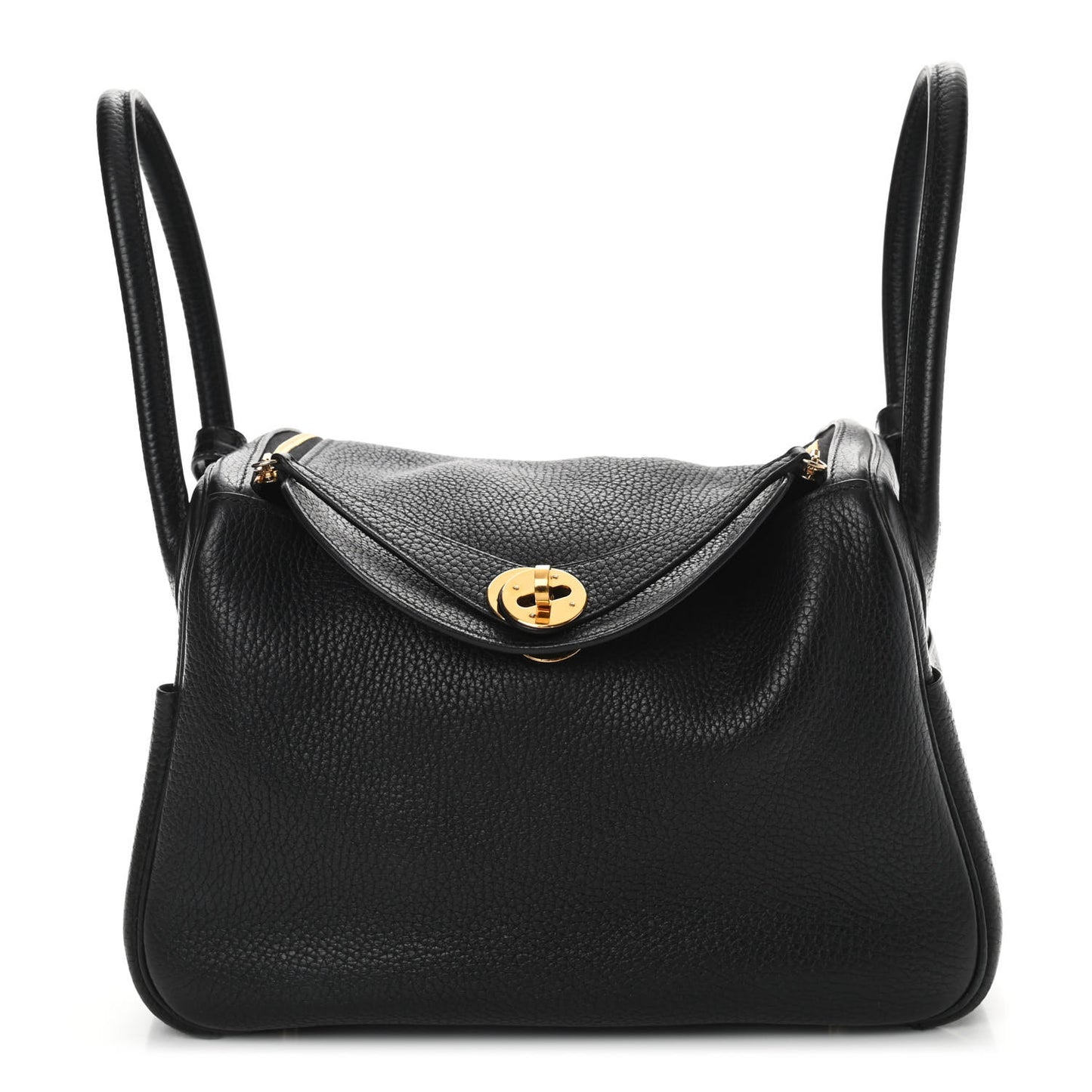 Togo Matte Niloticus Crocodile Touch Lindy 26 Black