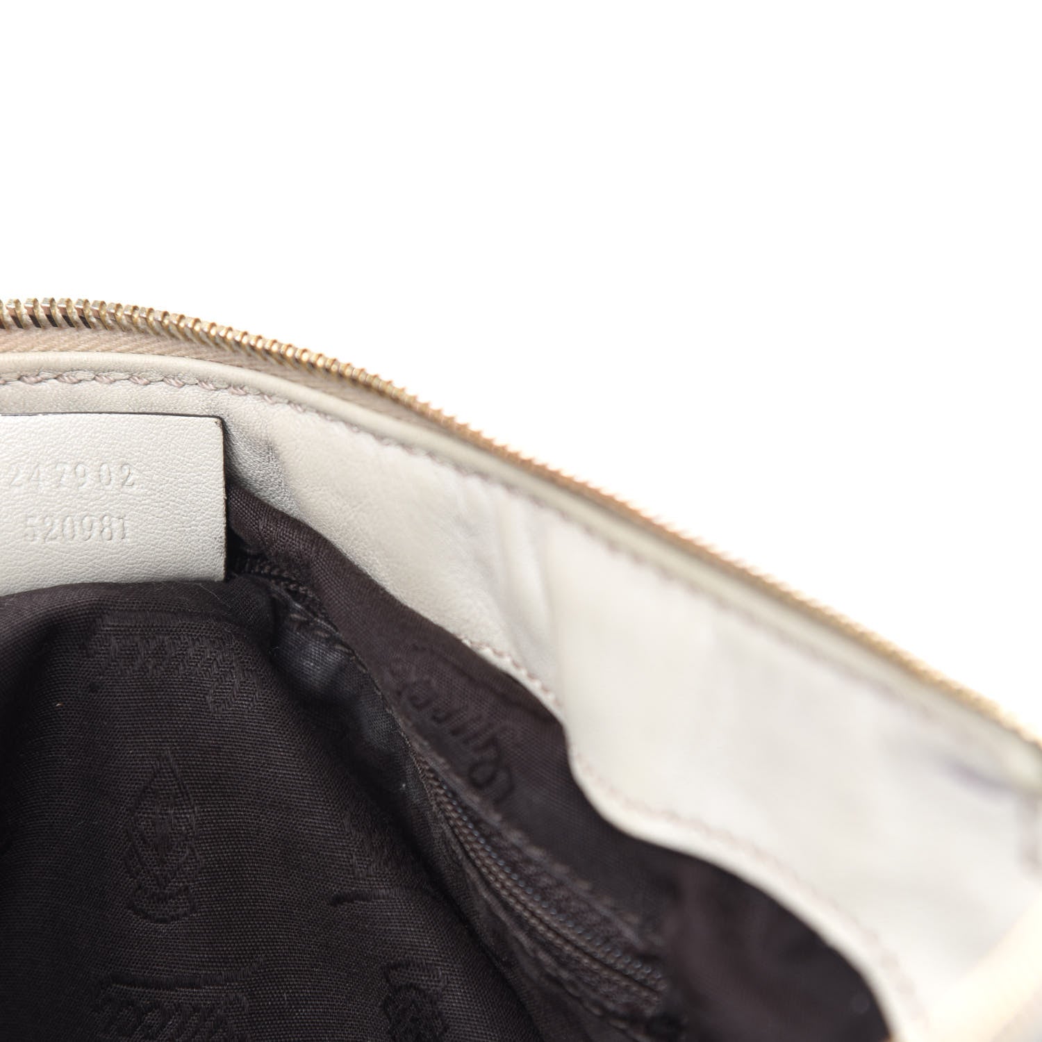 Gucci Guccissima Medium Sukey Top Handle Bag White 16 of 17