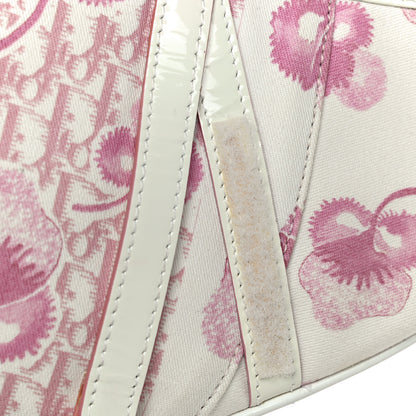 Christian Dior Monogram Floral Saddle Bag Pink 12 of 18