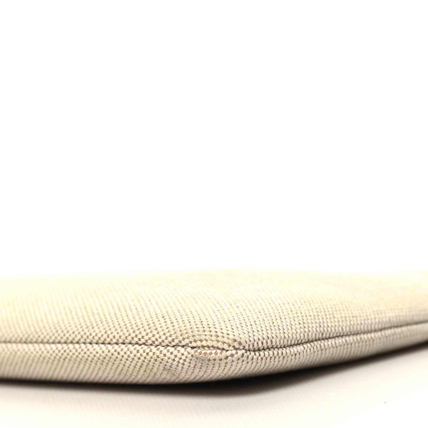 Saint Laurent Canvas Monogram Zipped Pouch Beige Black 10 of 11