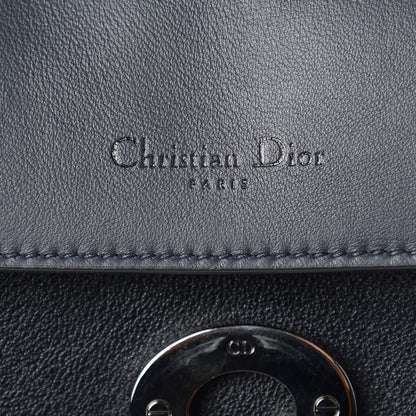 Christian Dior Grained Calfskin Medium Be Dior Flap Black 8 of 10