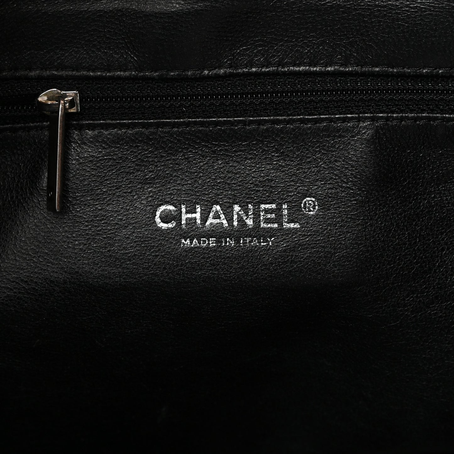 Calfskin Modern Chain Hobo Black