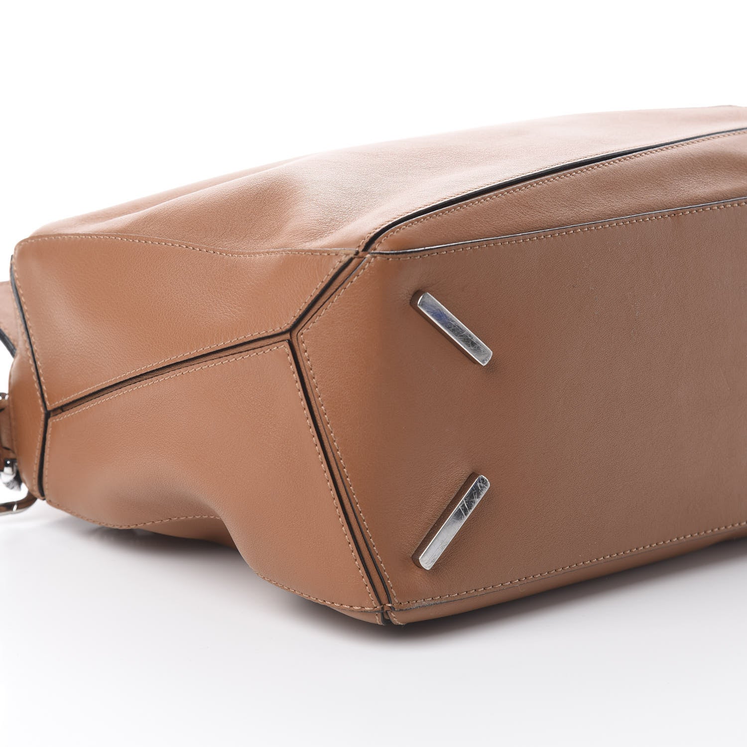 Loewe Calfskin Medium Puzzle Bag Tan 5 of 8