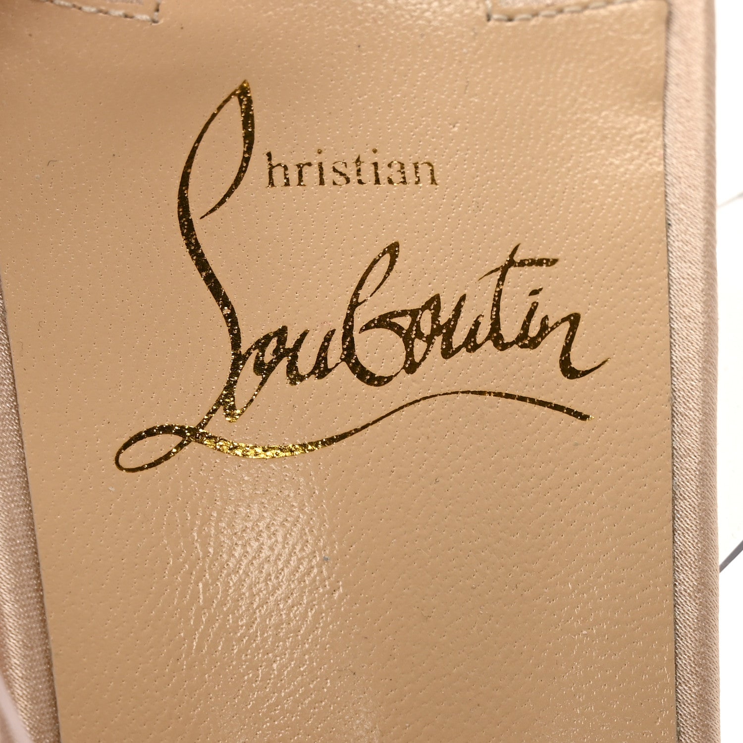 Christian Louboutin Satin PVC Specchio Naked Bow 100 Pumps 40.5 Version Nude 6 of 7