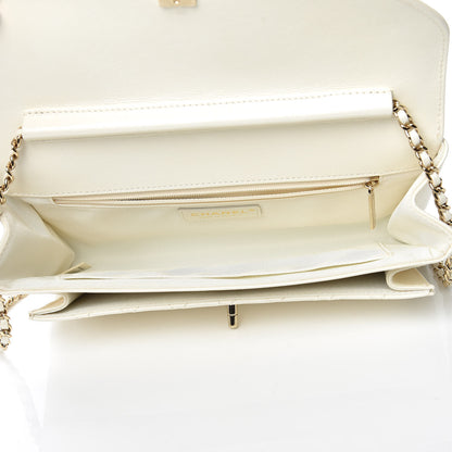 Chanel Iridescent Calfskin Smart Pocket Flap Bag White 5 of 11