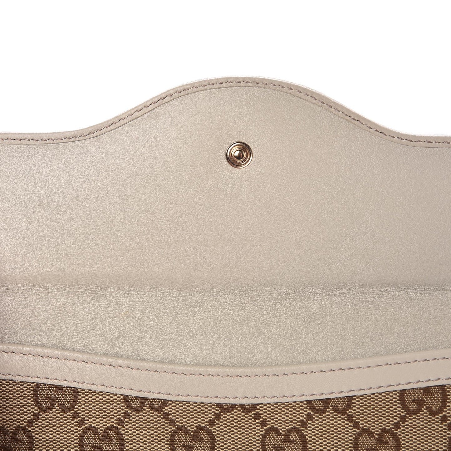 Monogram Margaux Calfskin Sukey Continental Organizer Wallet Beige Ebony Mystic White