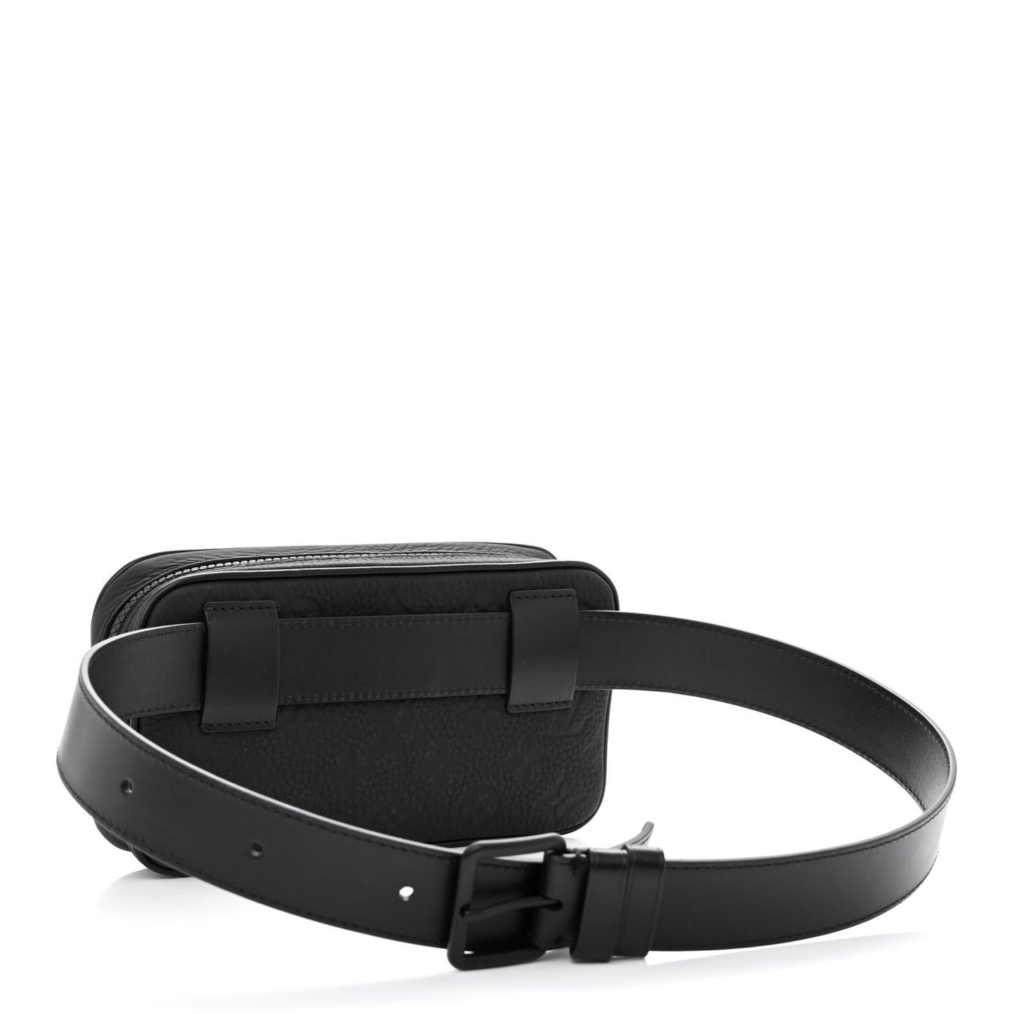 Taurillon Monogram Uniformes Solar Ray Soft Pochette Volga Belt Bag Black