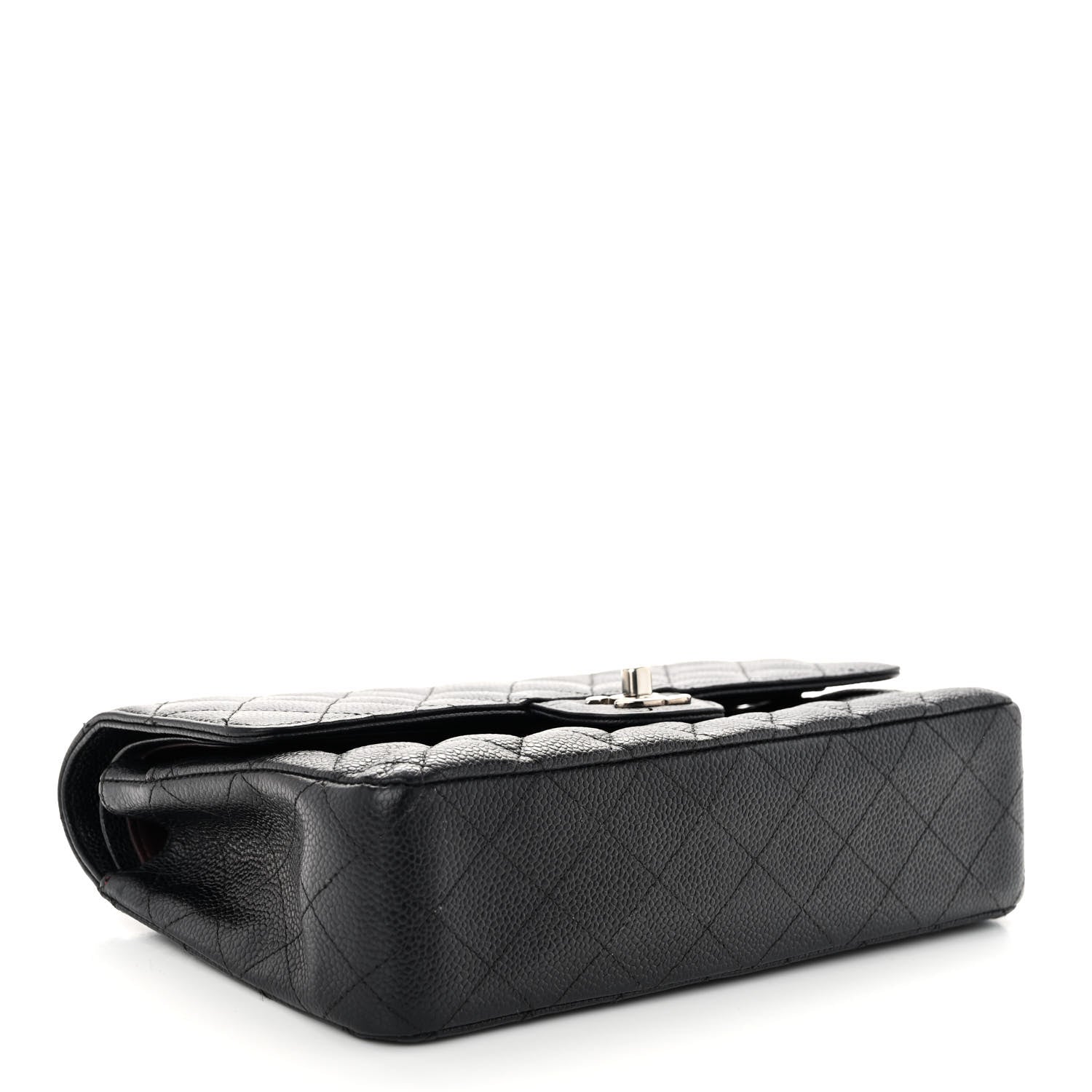 Chanel Caviar Quilted Medium Double Flap Black 4 of 10