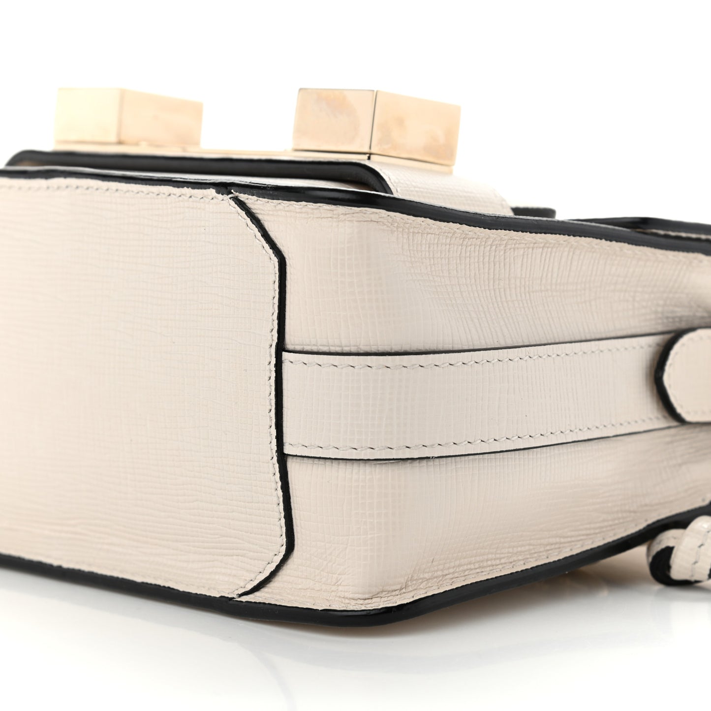Linosa Calfskin Tiny PS11 Classic Shoulder Bag Clay