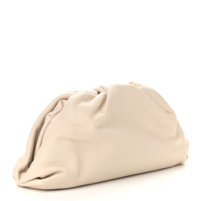 Bottega Veneta Smooth Butter Calf The Pouch Oversized Clutch Mist 3 of 8
