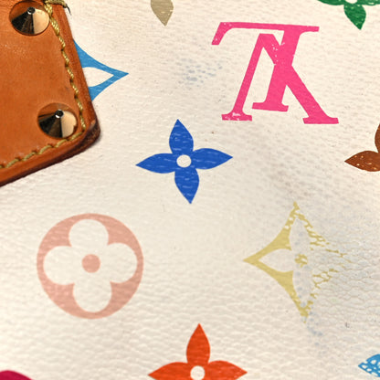 Louis Vuitton Monogram Multicolor Speedy 30 White 13 of 21
