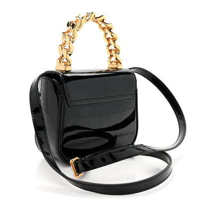 Versace Patent Mini La Medusa Bag Black 3 of 9