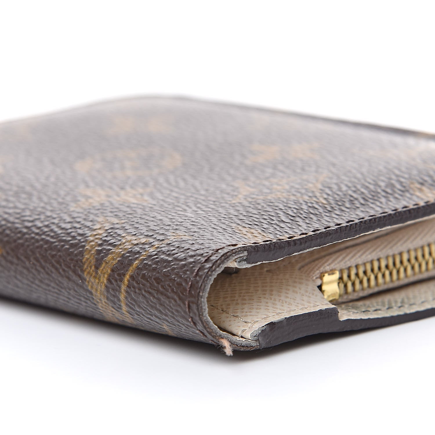 Louis Vuitton Monogram Insolite Coin Purse Wallet White 8 of 11