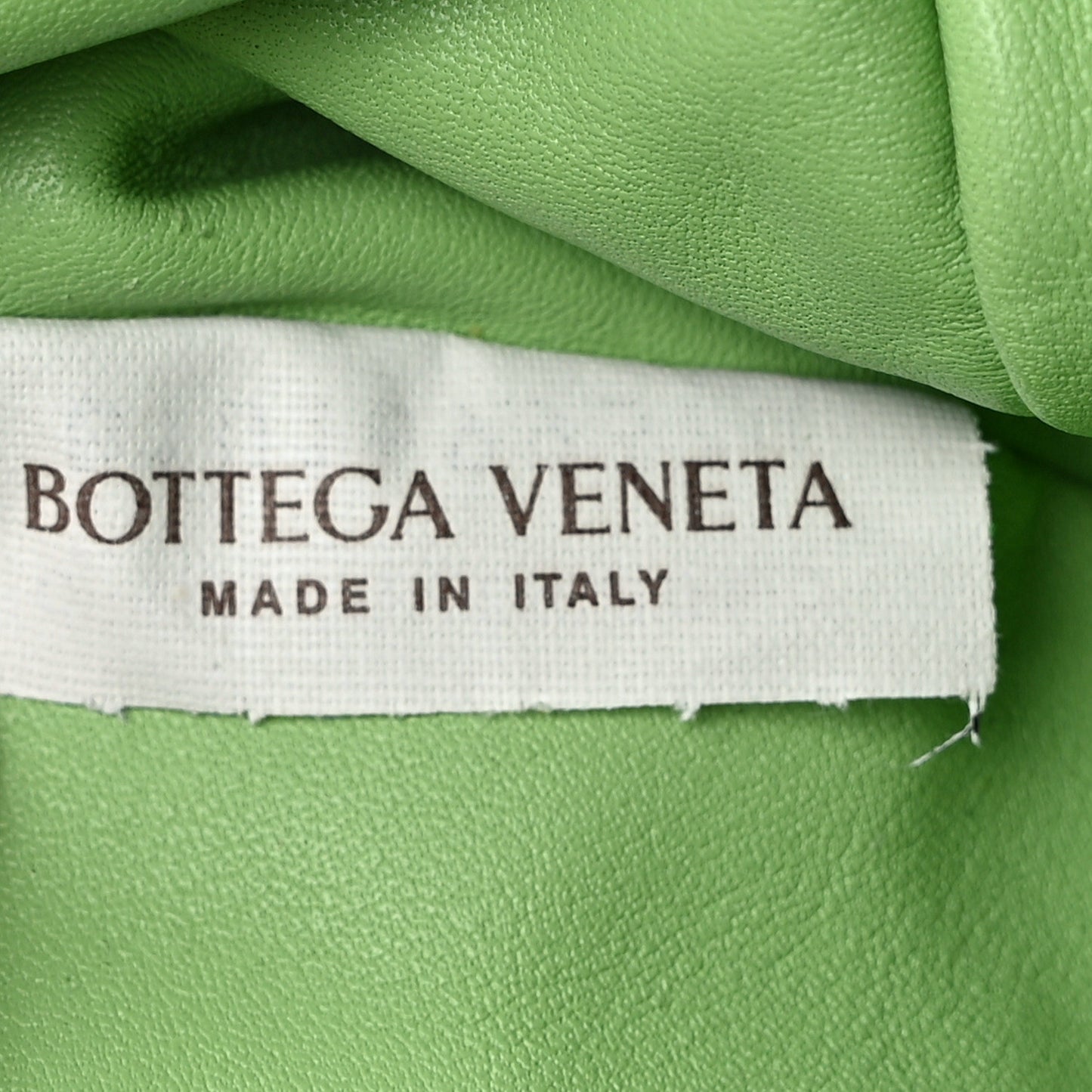 Butter Calfskin The Mini Pouch Pistachio