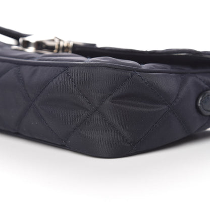 Prada Nylon Tessuto Quilted Flap Navy 12 of 12