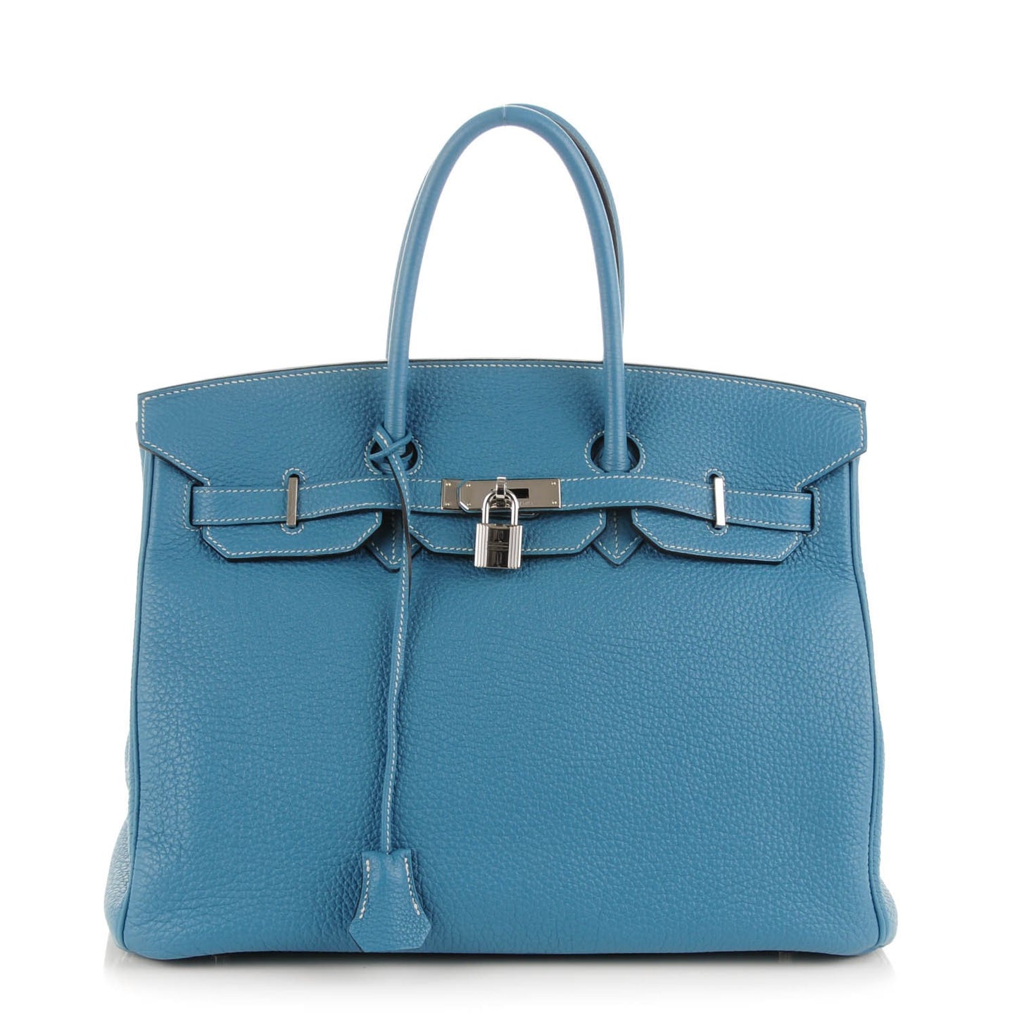 Togo Birkin 35 Blue Jean