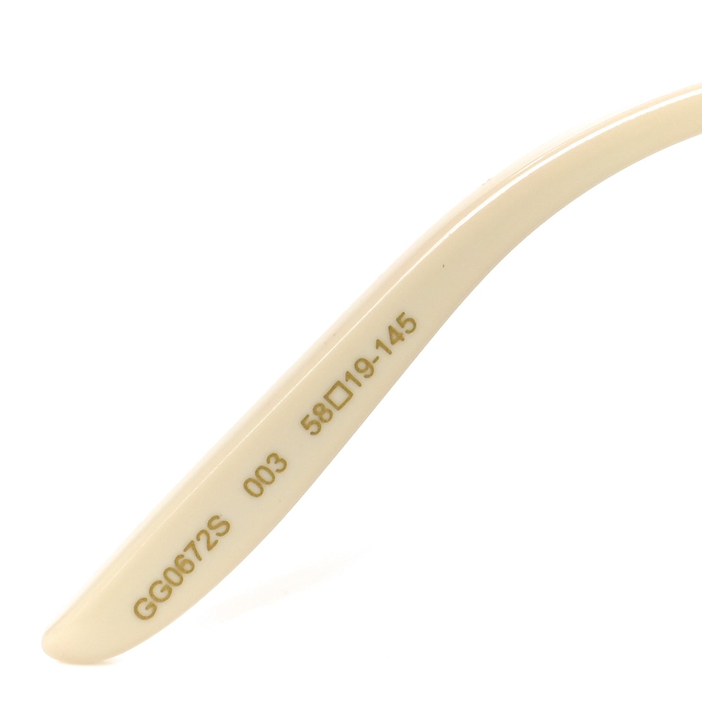 Aviator Sunglasses GG0672S Havana Gold Green