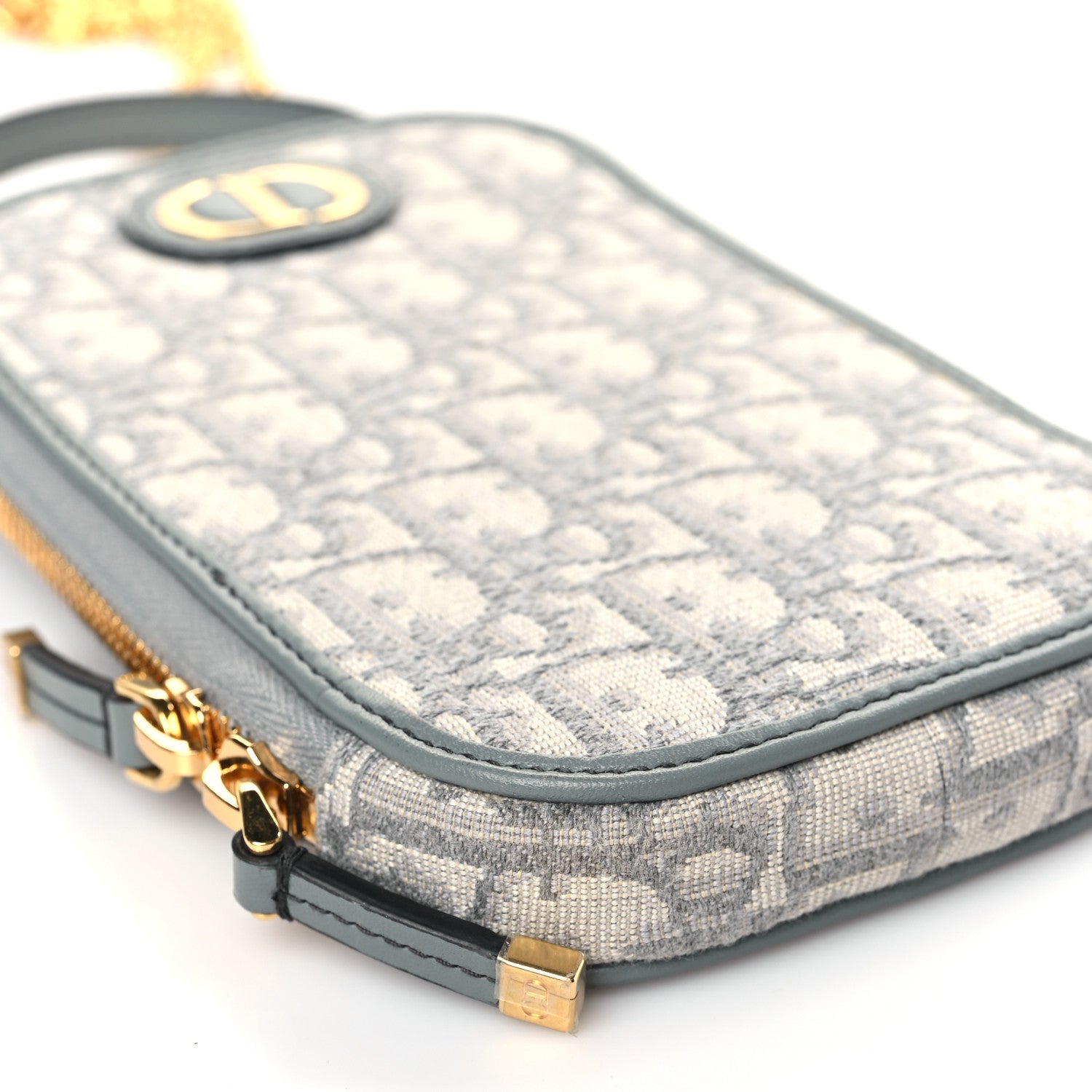 Christian Dior Oblique 30 Montaigne Phone Holder Grey 8 of 10