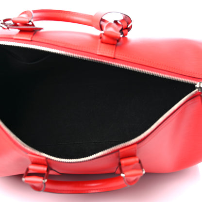 Louis Vuitton X Supreme Epi Keepall Bandouliere 45 Red 5 of 13