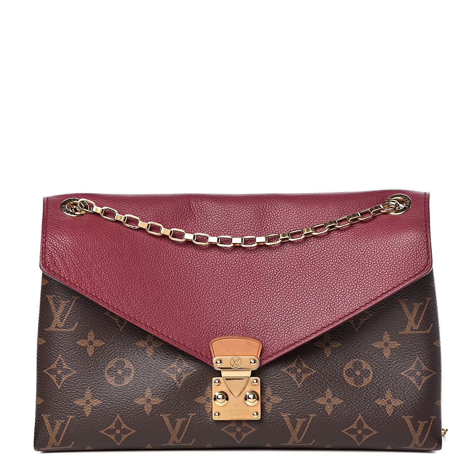 Louis Vuitton Monogram Pallas Chain Aurore 1 of 15