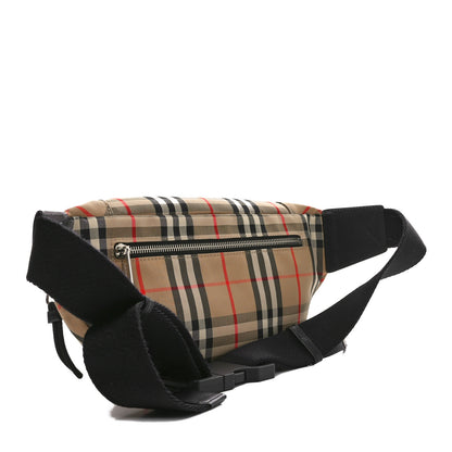 Burberry Nylon Vintage Check Medium Sonny Bum Bag Archive Beige Black 3 of 9
