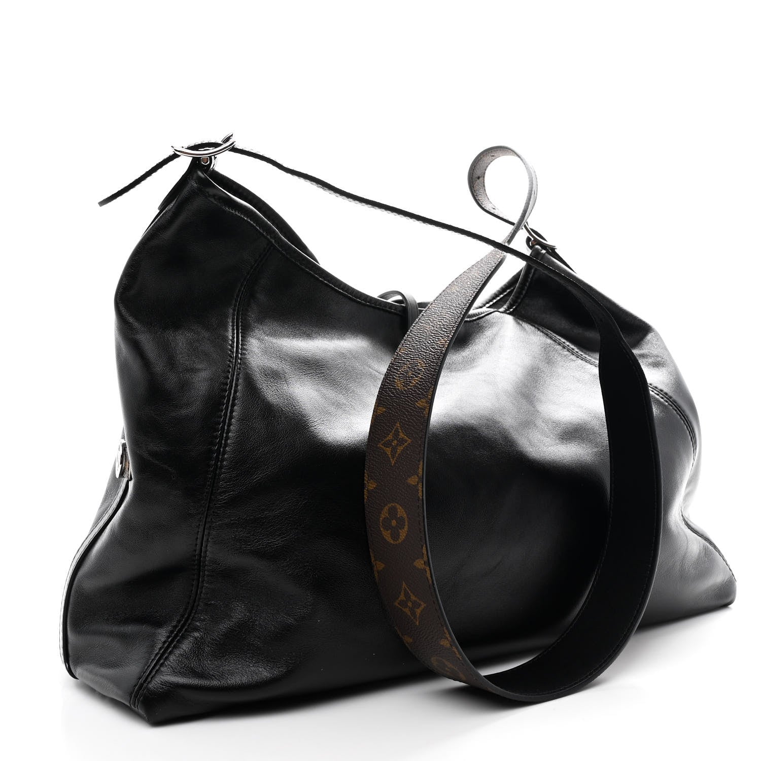 Louis Vuitton Lambskin CarryAll Vibe MM Black 1848311 – FASHIONPHILE