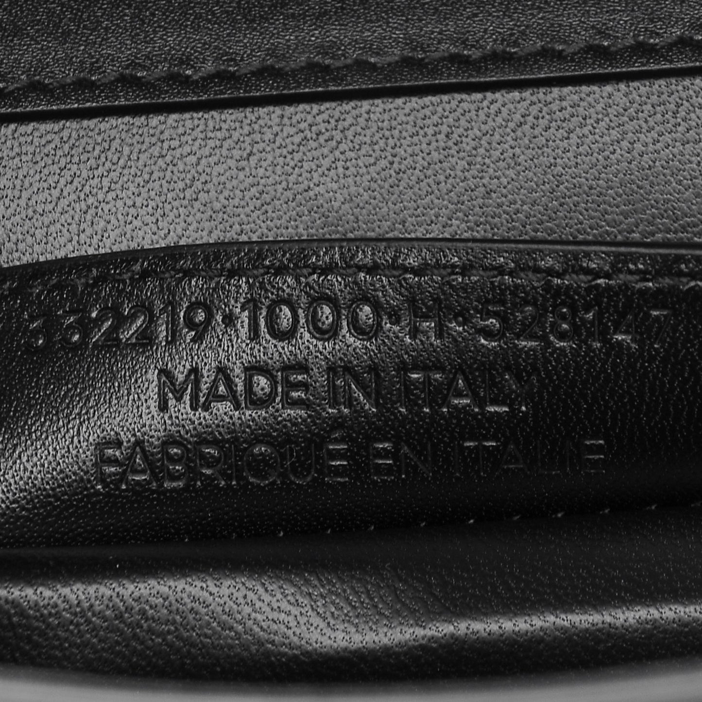Smooth Calfskin Le Dix Cartable S Shoulder Bag Black