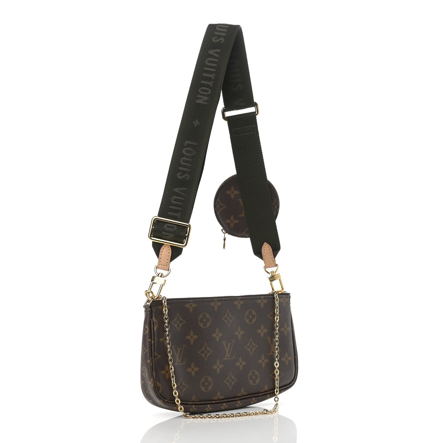 Monogram Multi Pochette Accessories Kaki