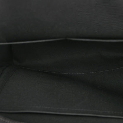 Louis Vuitton Grained Calfskin Aerogram Takeoff Backpack Black 5 of 9
