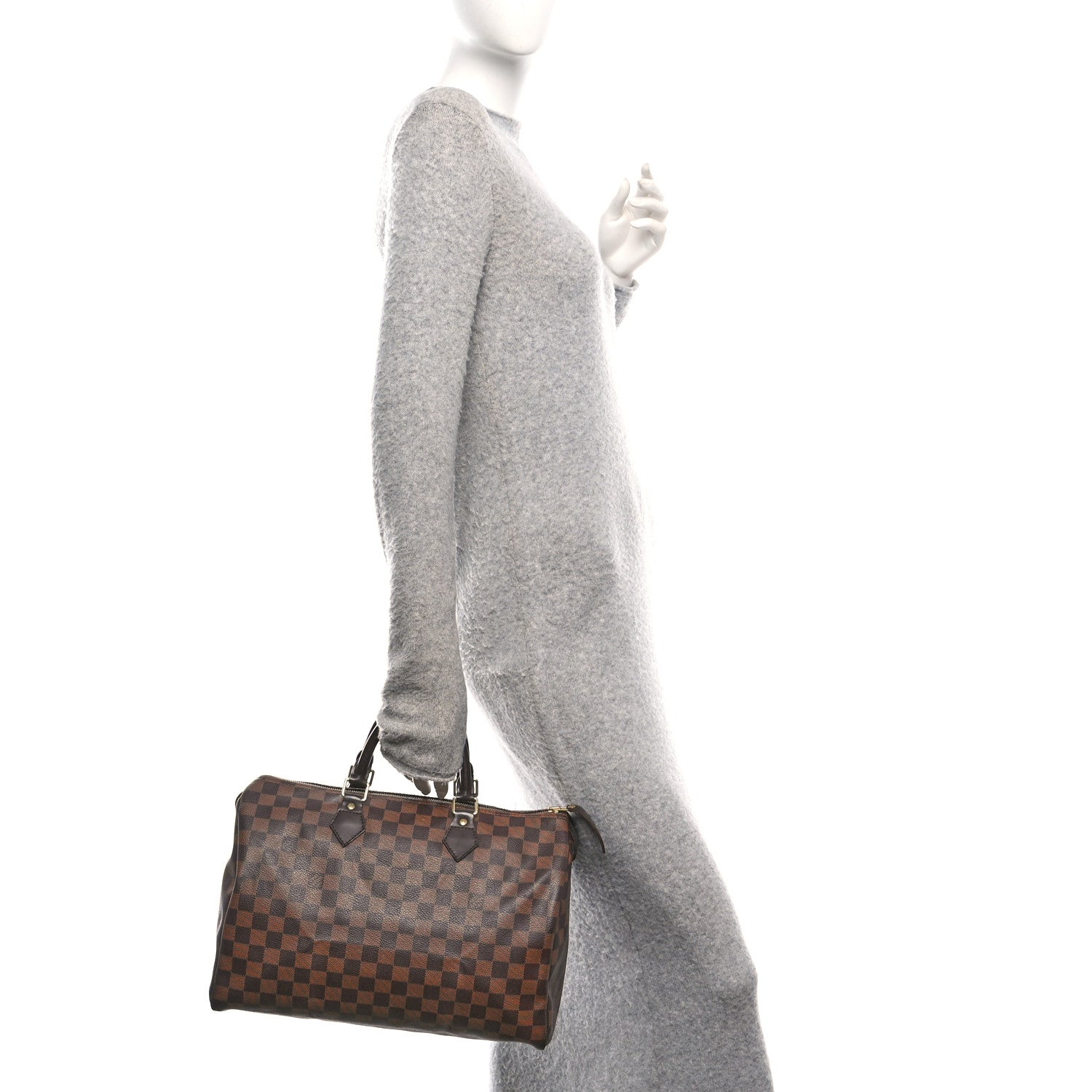 Louis Vuitton Damier Ebene Speedy 35 2 of 12
