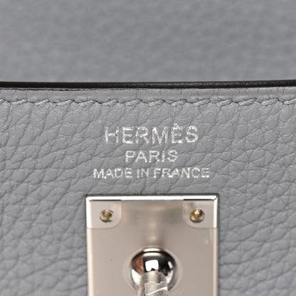 Hermes Togo Kelly Retourne 25 Gris Pantin 5 of 10