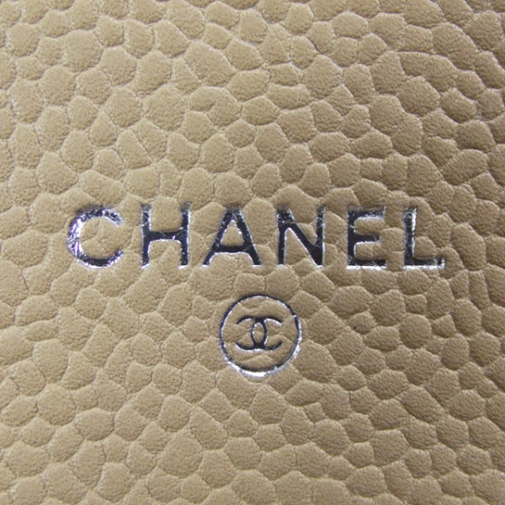 Chanel Caviar CC Flap Wallet Beige 7 of 10