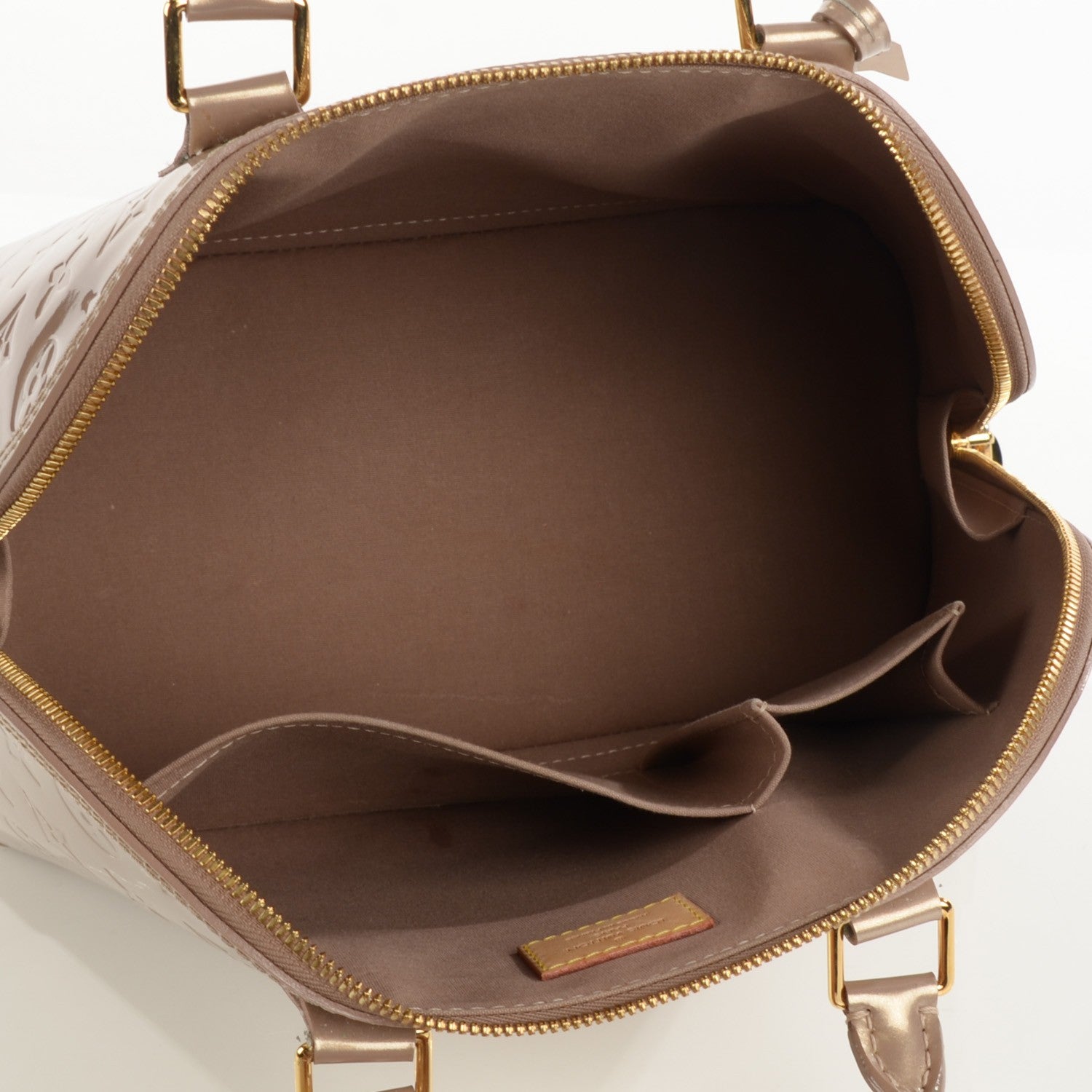 Louis Vuitton Vernis Alma PM Beige Poudre 7 of 7