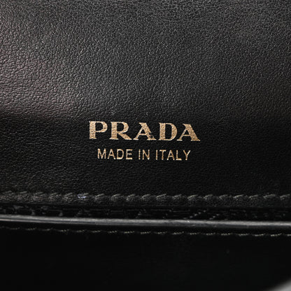 Prada Saffiano City Calf Cahier Belt Bag Black 6 of 9