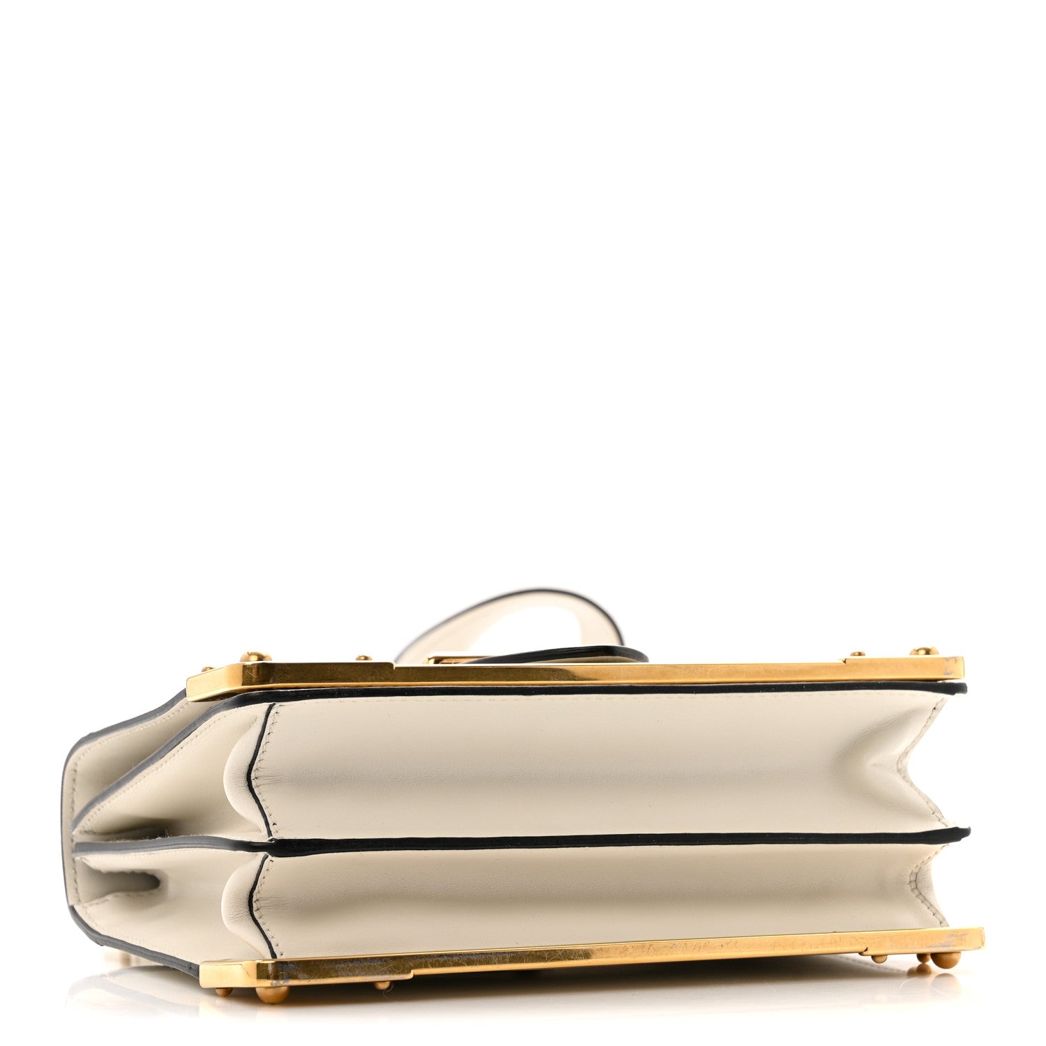 Prada City Calf Cahier Bag White 4 of 13