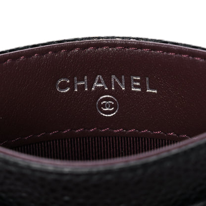Chanel Caviar Quilted Card Holder Black 6 of 10