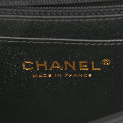 Chanel Lambskin Quilted Mini Rectangular Flap Black 6 of 11