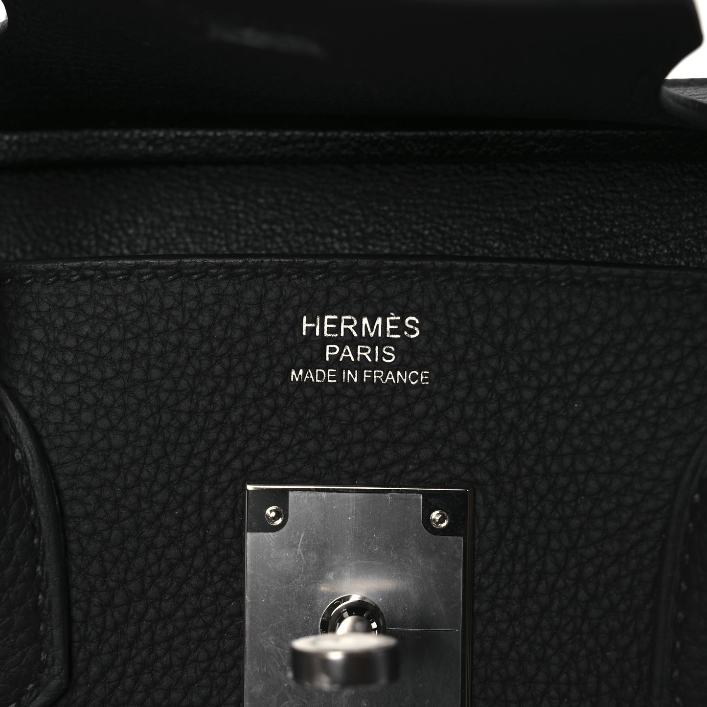 Togo Birkin 30 Black
