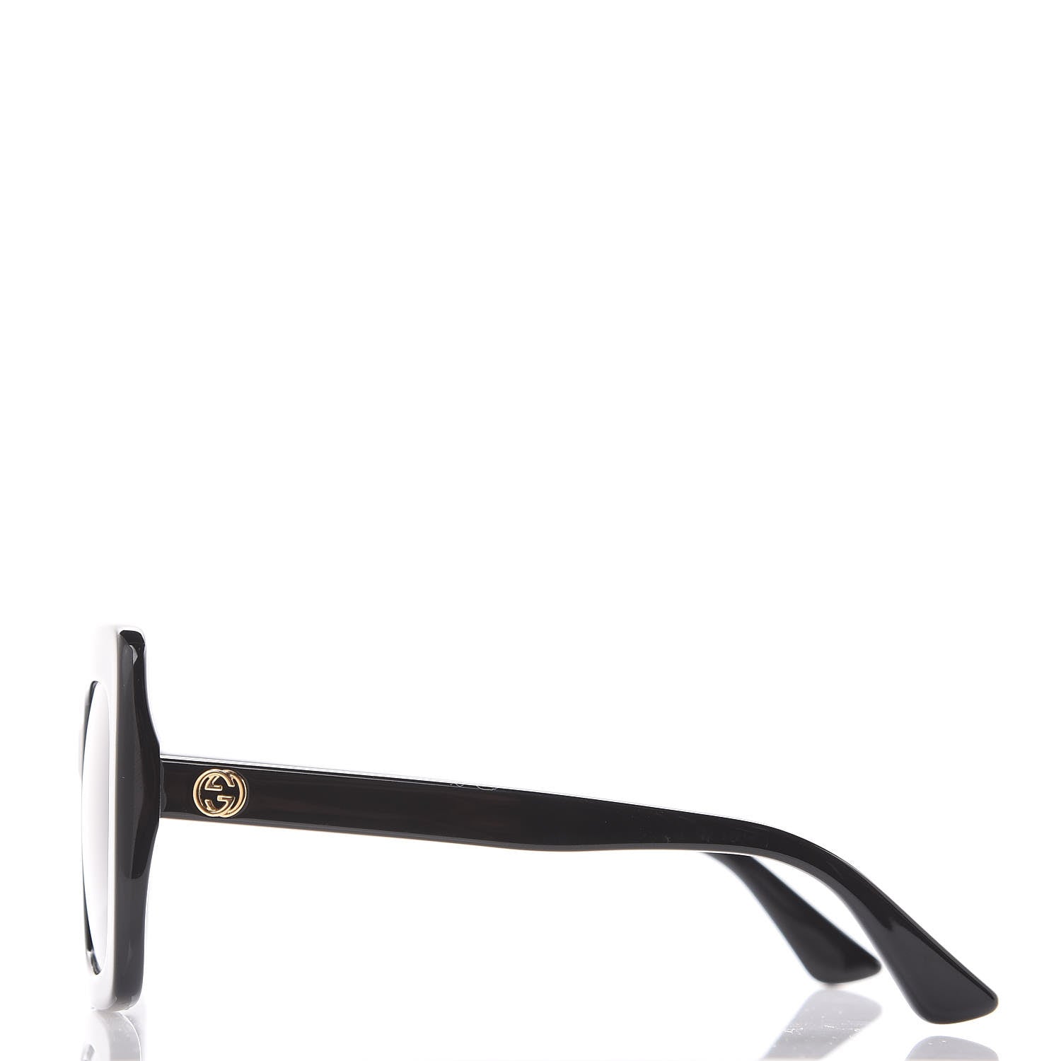 Gucci Acetate Oversize Sunglasses GG0328S Black 2 of 8
