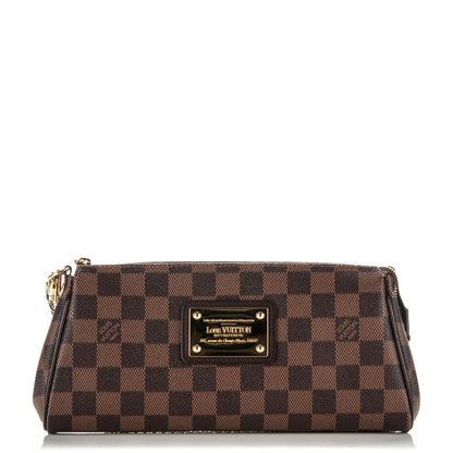 Louis Vuitton Damier Ebene Eva Clutch 1 of 5
