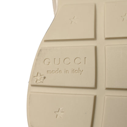 Gucci Calfskin Mouth Print Mens Rhyton Sneakers 8.5 Ivory 8 of 10