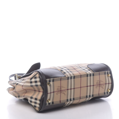 Burberry Haymarket Check Small Gladstone Chocolate 4 of 11