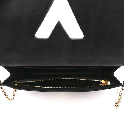 Louis Vuitton Epi Twist Belt Chain Wallet Black 5 of 10