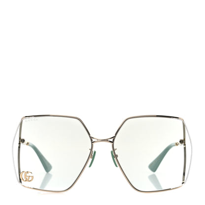 Gucci Metal Sunglasses GG0817S Green 2 of 8