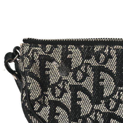 Christian Dior Monogram Mini Saddle Pochette Black 11 of 15