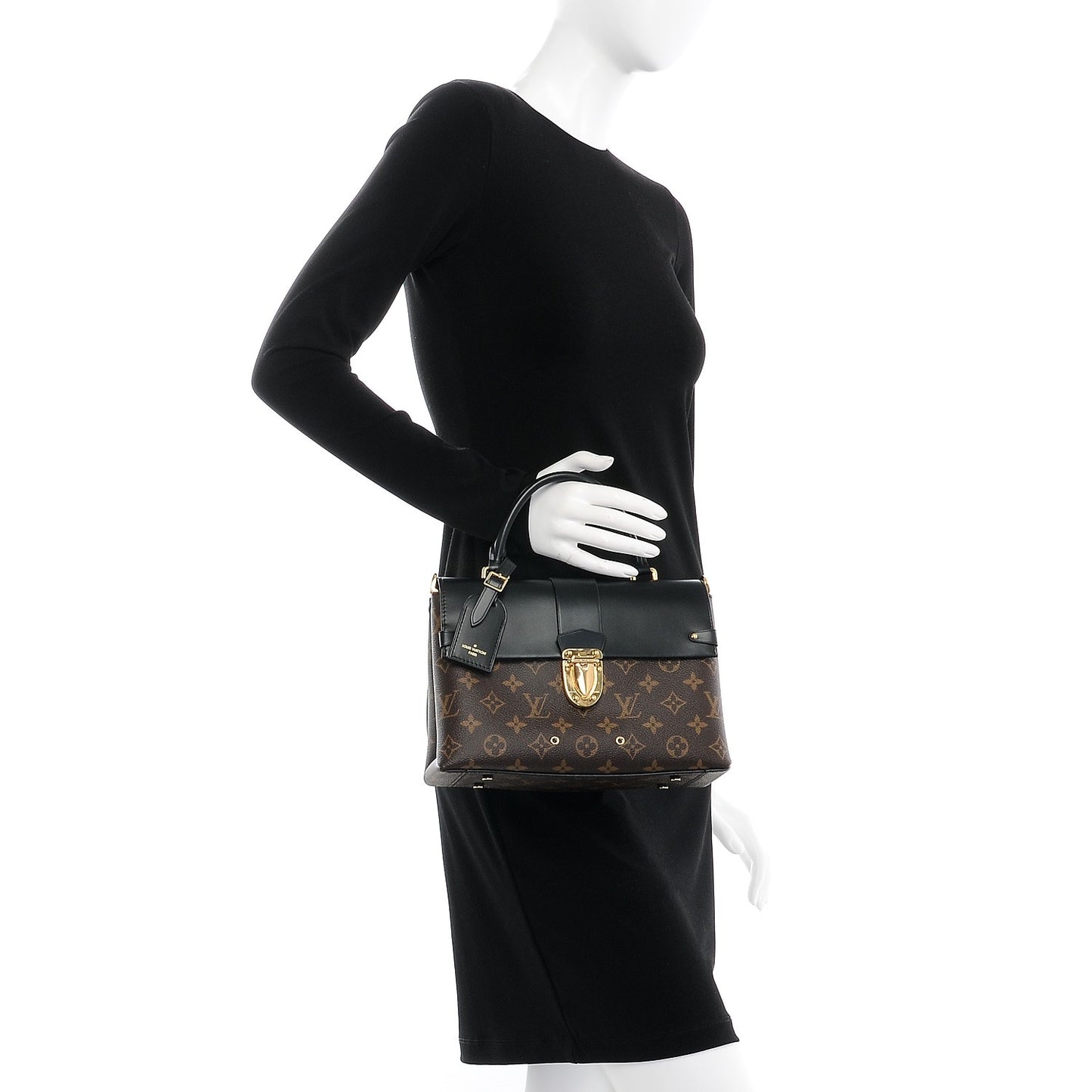 Monogram One Handle Flap Bag MM